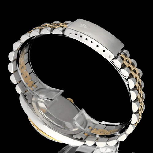 Montre Rolex Datejust - Montre automatique 16233G or/acier, 1994 58 Facettes