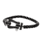 Bracelet FRED Force 10 - Bracelet en or blanc et diamants noirs 58 Facettes 284