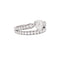 Bague 53 Chaumet Joséphine Diadème - Bague en or blanc et diamants 58 Facettes 35712