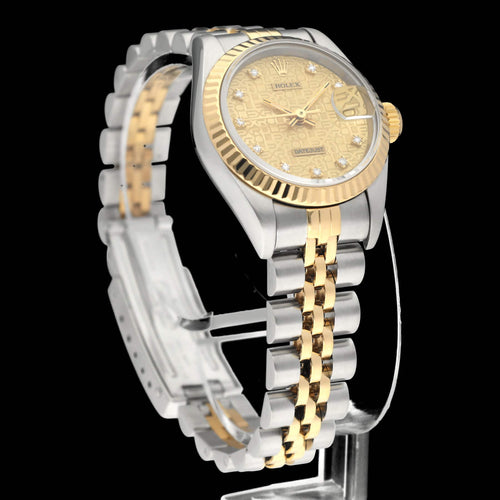 Montre Rolex Lady-Datejust - Montre automatique 69173G en or et acier 58 Facettes ROL/LDJ/579
