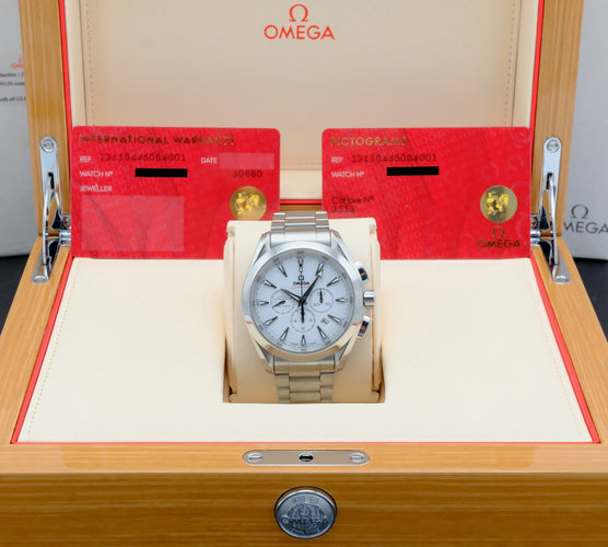 Montre Omega Seamaster Aqua Terra Chronograph - Montre en acier 44 mm 58 Facettes OMG/SEA/320