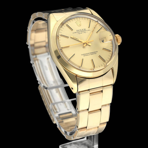 Montre Rolex Oyster Perpetual Date - Montre automatique en or plaqué 58 Facettes ROL/OPD/280