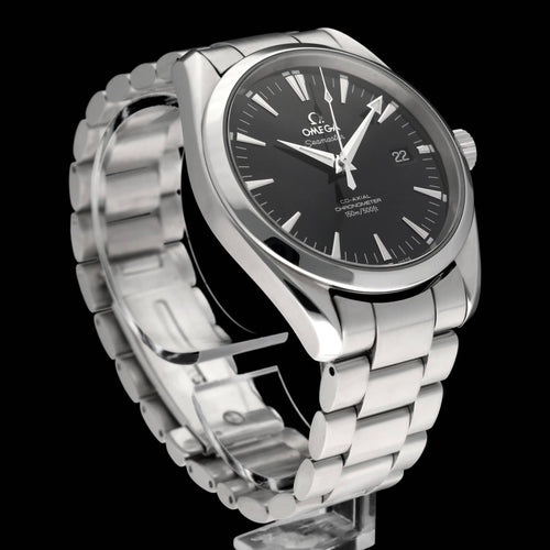 Montre Omega Seamaster Aqua Terra - Montre automatique en acier 39 mm 58 Facettes OMG/SEA/325