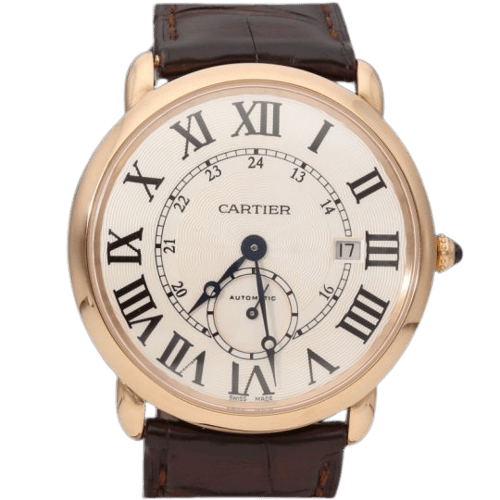 Montre Cartier - Montre Ronde Solo en or rose 58 Facettes MT46774