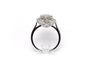 Bague 52 Bague marquise années 70 en or blanc 18 carats et diamants 58 Facettes 23796