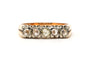 Bague 56 Napoléon III - Bague en or jaune 18 carats et diamants 58 Facettes 23802