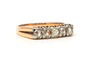 Bague 56 Napoléon III - Bague en or jaune 18 carats et diamants 58 Facettes 23802