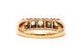 Bague 56 Napoléon III - Bague en or jaune 18 carats et diamants 58 Facettes 23802