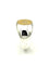 Bague 52 Hermès Clou de selle - Bague en argent et or jaune 58 Facettes HERMES BG