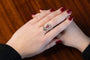 Art Nouveau style ring with 1.40 ct diamonds and a synthetic ruby, Western Europe, early 20th century (1).jpg