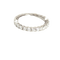 Bague 53 Eternity - Bague en or blanc et diamants 58 Facettes