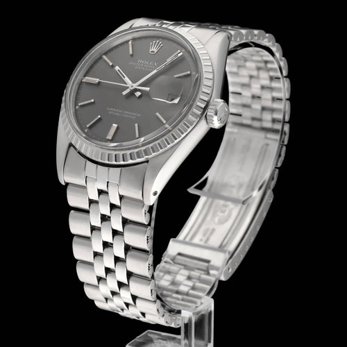 Montre Rolex Datejust 1603 - Montre automatique en acier 58 Facettes ROL/DJ1/1031