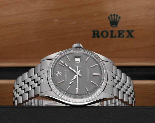 Montre Rolex Datejust 1603 - Montre automatique en acier 58 Facettes ROL/DJ1/1031