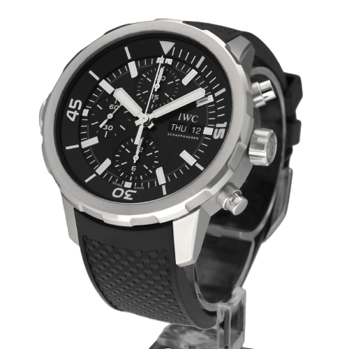 Montre IWC Aquatimer Chronograph IW376803 - Montre en acier 58 Facettes IWC/AQT/002