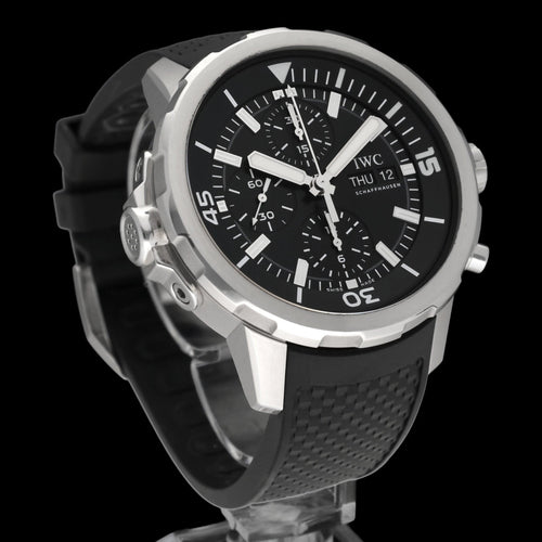 Montre IWC Aquatimer Chronograph IW376803 - Montre en acier 58 Facettes IWC/AQT/002