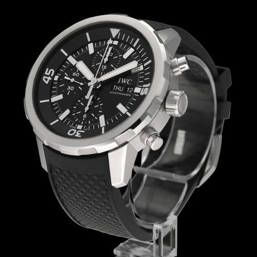 Montre IWC Aquatimer Chronograph IW376803 - Montre en acier 58 Facettes IWC/AQT/002