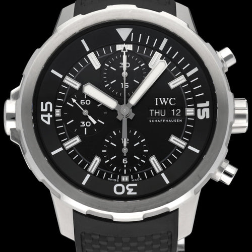 Montre IWC Aquatimer Chronograph IW376803 - Montre en acier 58 Facettes IWC/AQT/002