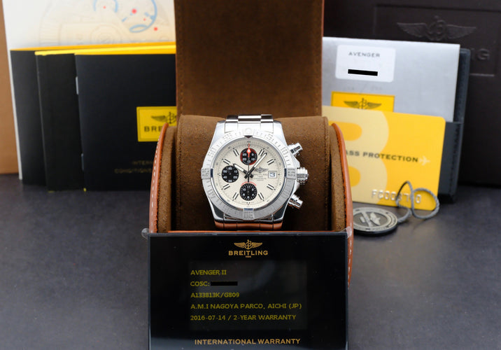 Montre Breitling Avenger II - Montre automatique en acier 58 Facettes BTL/AVG/064