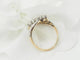 Bague 54 Bague ancienne Art nouveau en or bicolore 18 ct et diamants 58 Facettes 33322