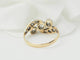 Bague 54 Bague ancienne Art nouveau en or bicolore 18 ct et diamants 58 Facettes 33322