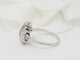 Bague 51 Art déco - Bague en or blanc, platine et diamants 58 Facettes 33255