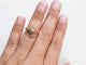 Bague 48 Bague boule en or rose et diamants cognac 58 Facettes 33256