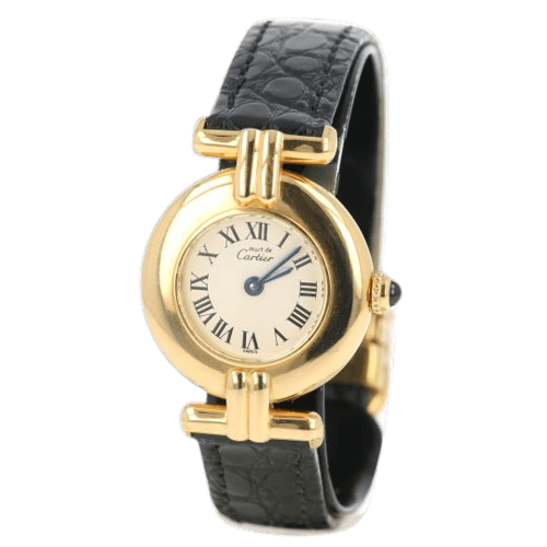 Montre Cartier Colisée Must de Cartier - Montre en vermeil 58 Facettes MT46879