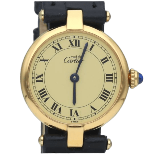 Montre Cartier Must de Cartier - Montre en vermeil 58 Facettes MT46881