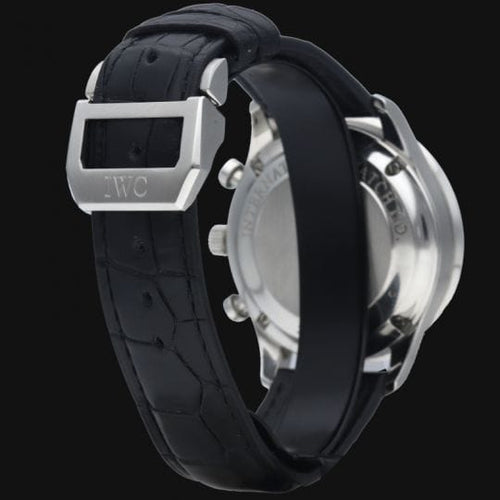 Montre IWC Portugieser Chronograph - Montre en acier 58 Facettes MT46865