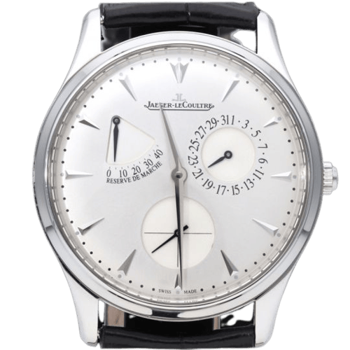 Montre Jaeger-LeCoultre - Montre Ultra Thin Power Reserve en acier 58 Facettes MT46845