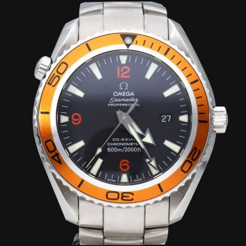Montre Omega Seamaster Planet Ocean - Montre en acier 58 Facettes MT46270