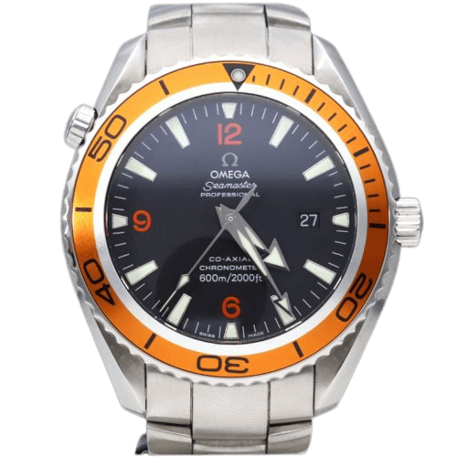 Montre Omega Seamaster Planet Ocean - Montre automatique en acier 58 Facettes MT46270