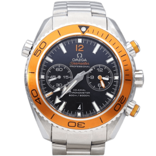 Montre Omega Seamaster Planet Ocean - Montre Co-Axial en acier 58 Facettes MT46727
