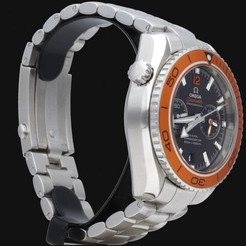 Montre Omega Seamaster Planet Ocean - Montre Co-Axial en acier 58 Facettes MT46727