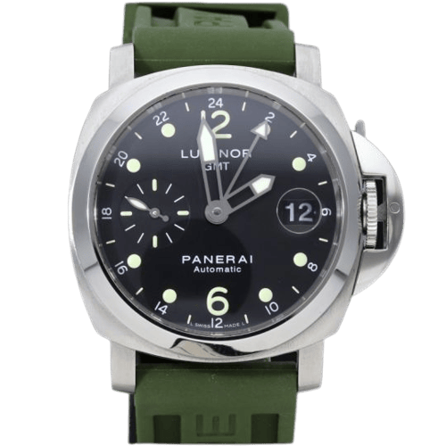 Montre Panerai Luminor GMT - Montre en acier 58 Facettes MT45820