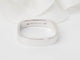 Bague 57 Dinh Van - Bague carrée en or blanc 58 Facettes 32037