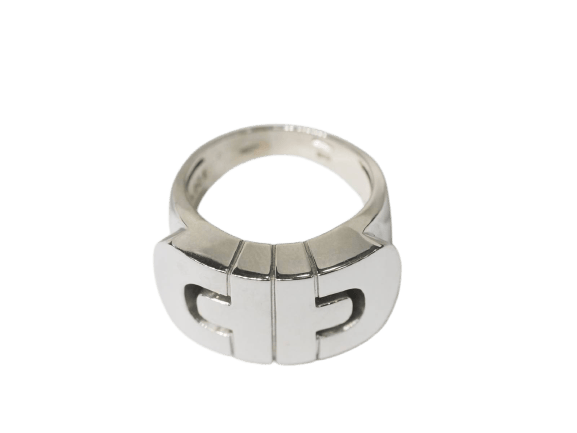 Bague Bvlgari Parentesi - Bague en or blanc 58 Facettes 27581