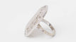 Bague Carolina Bucci - Bague Emerald Cut en or blanc et diamants 58 Facettes 32862
