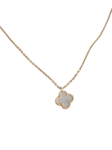 Collier Van Cleef & Arpels Sweet Alhambra - Collier pendentif en or jaune et nacre 58 Facettes jnci47