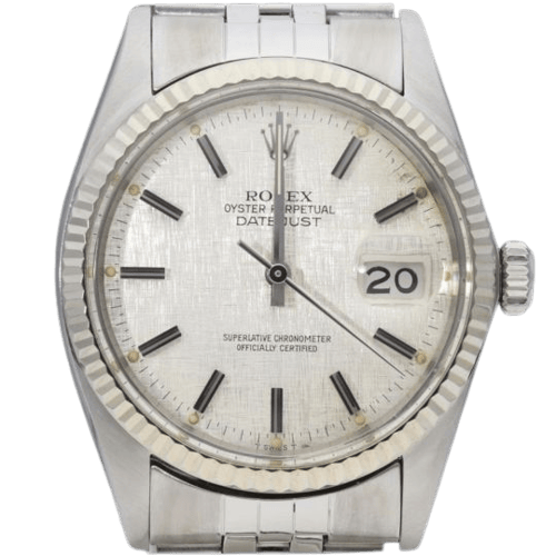 Montre Rolex Datejust 36 - Montre en acier et or blanc 58 Facettes MT46932