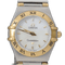 Omega Constellation – Mini-Uhr 22 mm Quarz aus Gelbgold und Stahl 