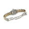 Montre Cartier Panthère - Montre PM 2 rangs en or jaune et acier 58 Facettes 260139R
