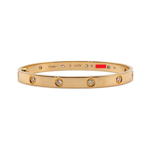 Bracelet Cartier Love - Bracelet en or jaune 18k et diamants 58 Facettes 262