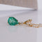 Boucles d'oreilles Parure - Pendentif, boucles d'oreilles et chaîne en or jaune, émeraudes et diamant 58 Facettes E017