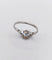 Bague 51 Art déco - Bague solitaire en platine, diamant taille ancienne 1,50 ct 58 Facettes A07299