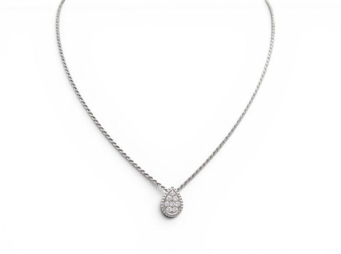 Collar Boucheron Serpent Bohème - Collar colgante de oro blanco y diamantes 58 Facettes 275236