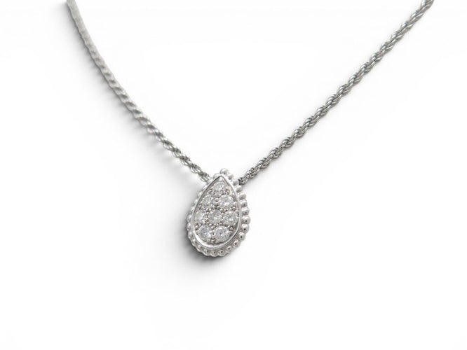 Collar Boucheron Serpent Bohème - Collar colgante de oro blanco y diamantes 58 Facettes 275236