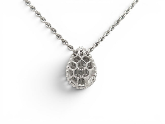 Collar Boucheron Serpent Bohème - Collar colgante de oro blanco y diamantes 58 Facettes 275236