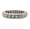 Bague 51 Alliance américaine Art déco - Bague en platine et diamants 58 Facettes A07302