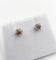 Boucles d'oreilles Puces d'oreilles vintage en or blanc et diamants cognac 58 Facettes A07310